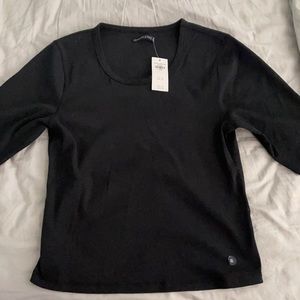 Abercrombie and Fitch Dark Navy Top